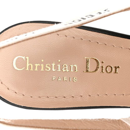 Christian Dior Technical Canvas Ribbon J Adior Slingback 65mm Pumps 36.5 Black 7 of 9