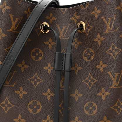 Louis Vuitton Monogram Neonoe MM Black 7 of 9