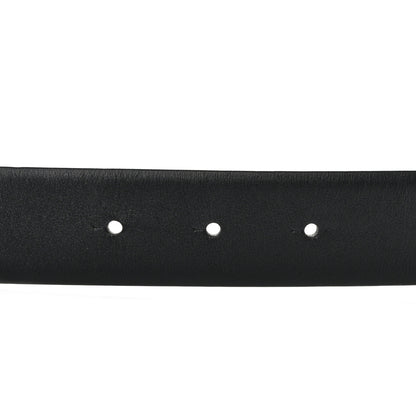 Chanel Calfskin CC Reversible Belt 80 32 Black Burgundy 5 of 7