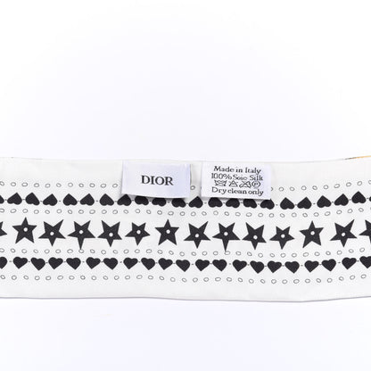 Christian Dior Silk High Priestess Tarot Mitzah Scarf Off White 2 of 3