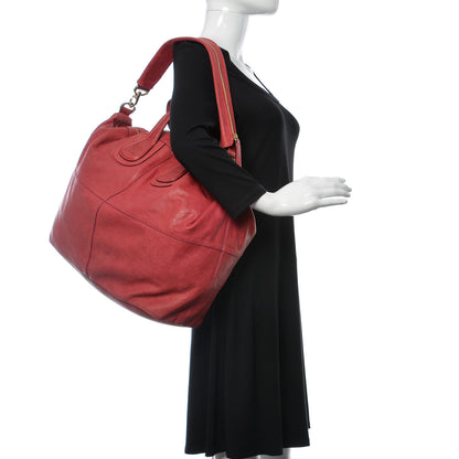 Givenchy Lambskin Large Nightingale Dark Pink 2 of 9