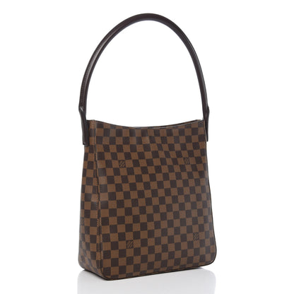 Louis Vuitton Damier Ebene Looping GM 3 of 12