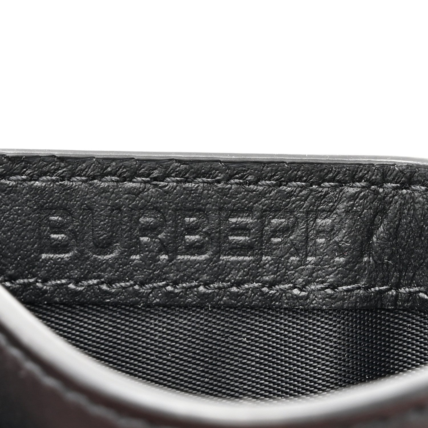 Burberry Vintage Check Money Clip Card Case Archive Beige Black 7 of 8