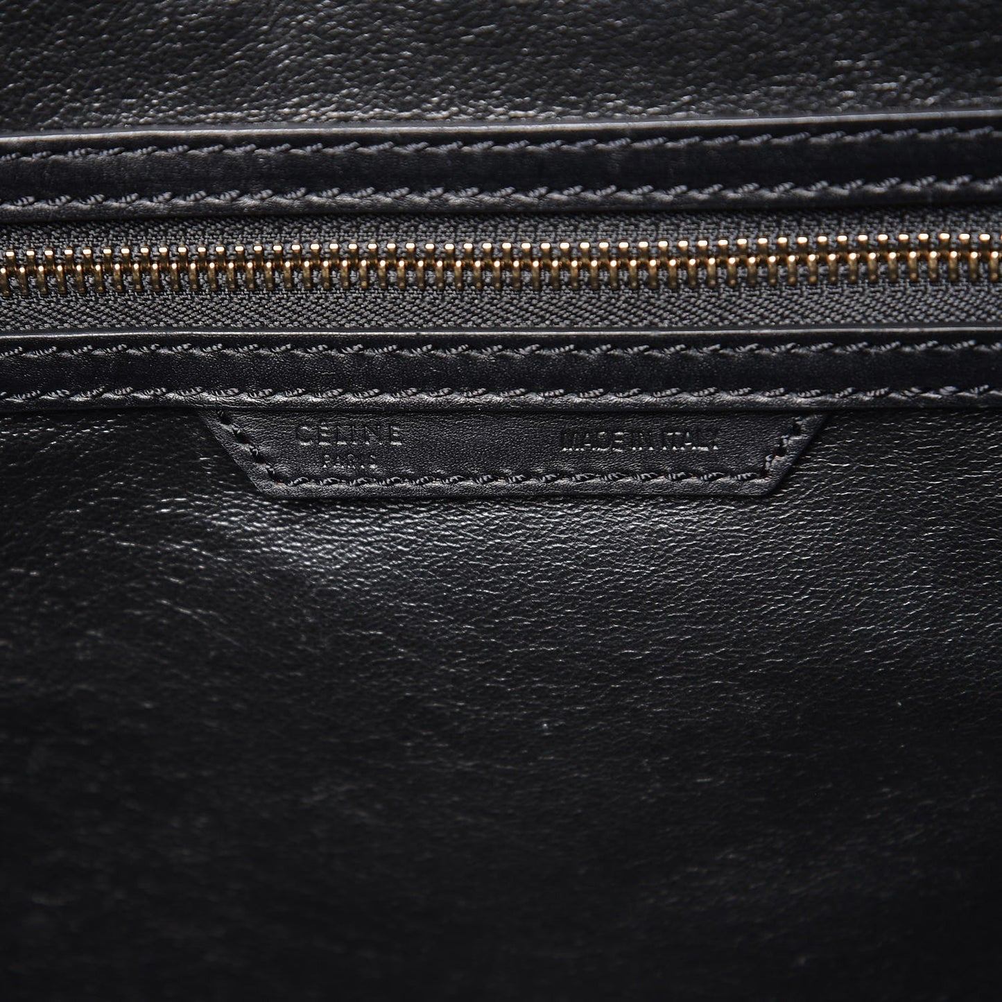 Smooth Calfskin Mini Luggage Black