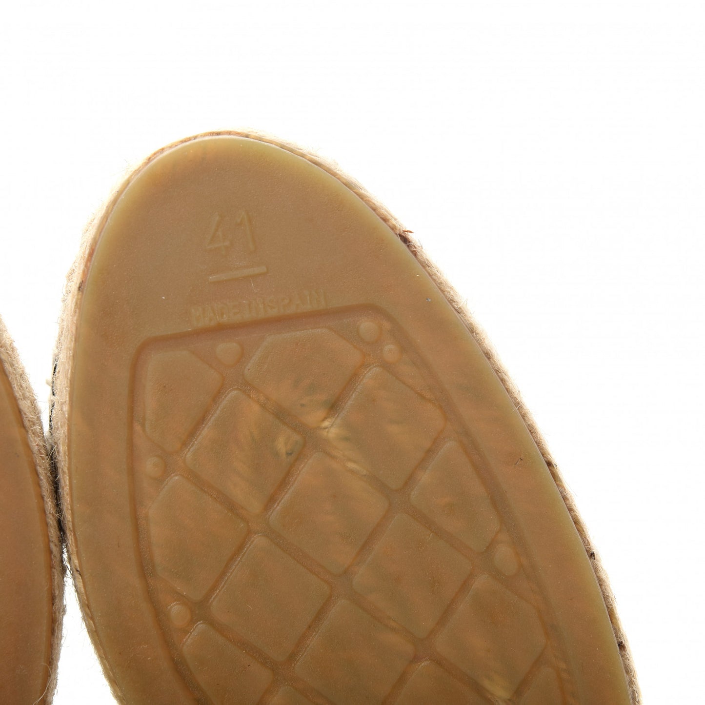 Mesh Grosgrain CC Espadrilles 41 Black
