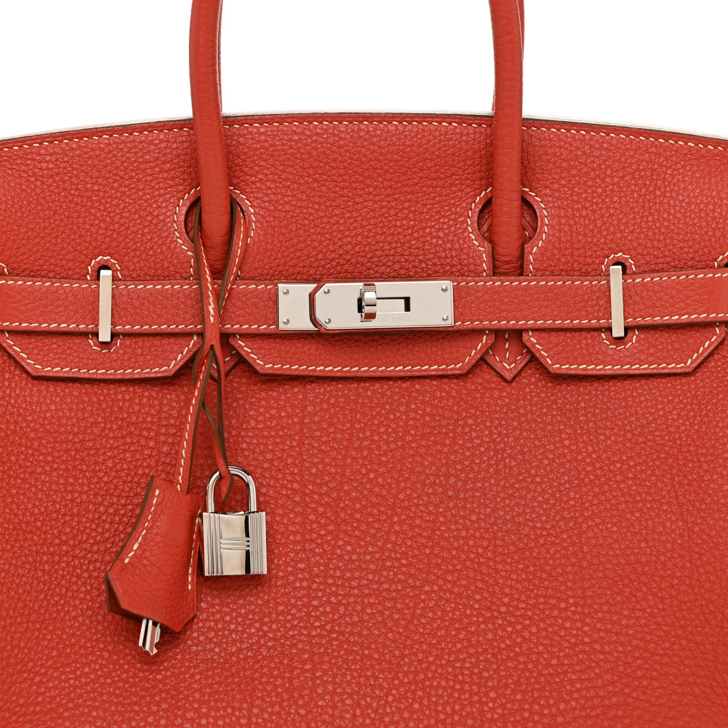 Hermes Togo Birkin 30 Sanguine 8 of 12