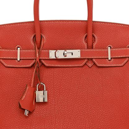 Hermes Togo Birkin 30 Sanguine 8 of 12