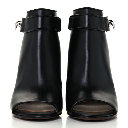 Givenchy Calfskin Shark Lock Wedges 39.5 Black 2 of 11