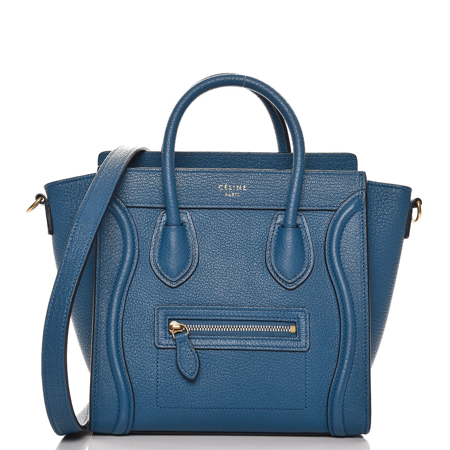 Goatskin Nano Luggage Sea