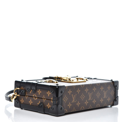 Louis Vuitton Monogram Petite Malle Black 4 of 8