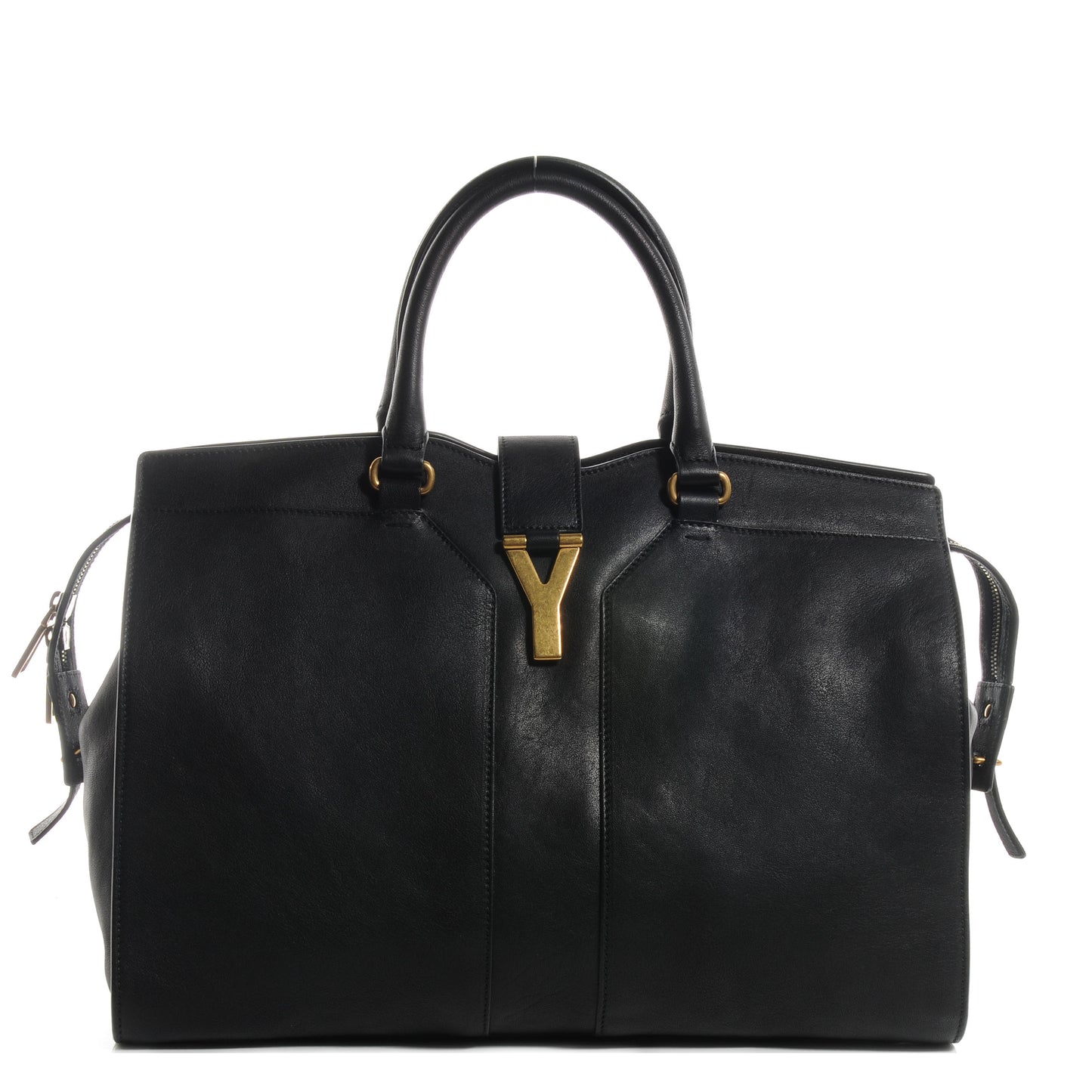 Leather Large Cabas Chyc Black