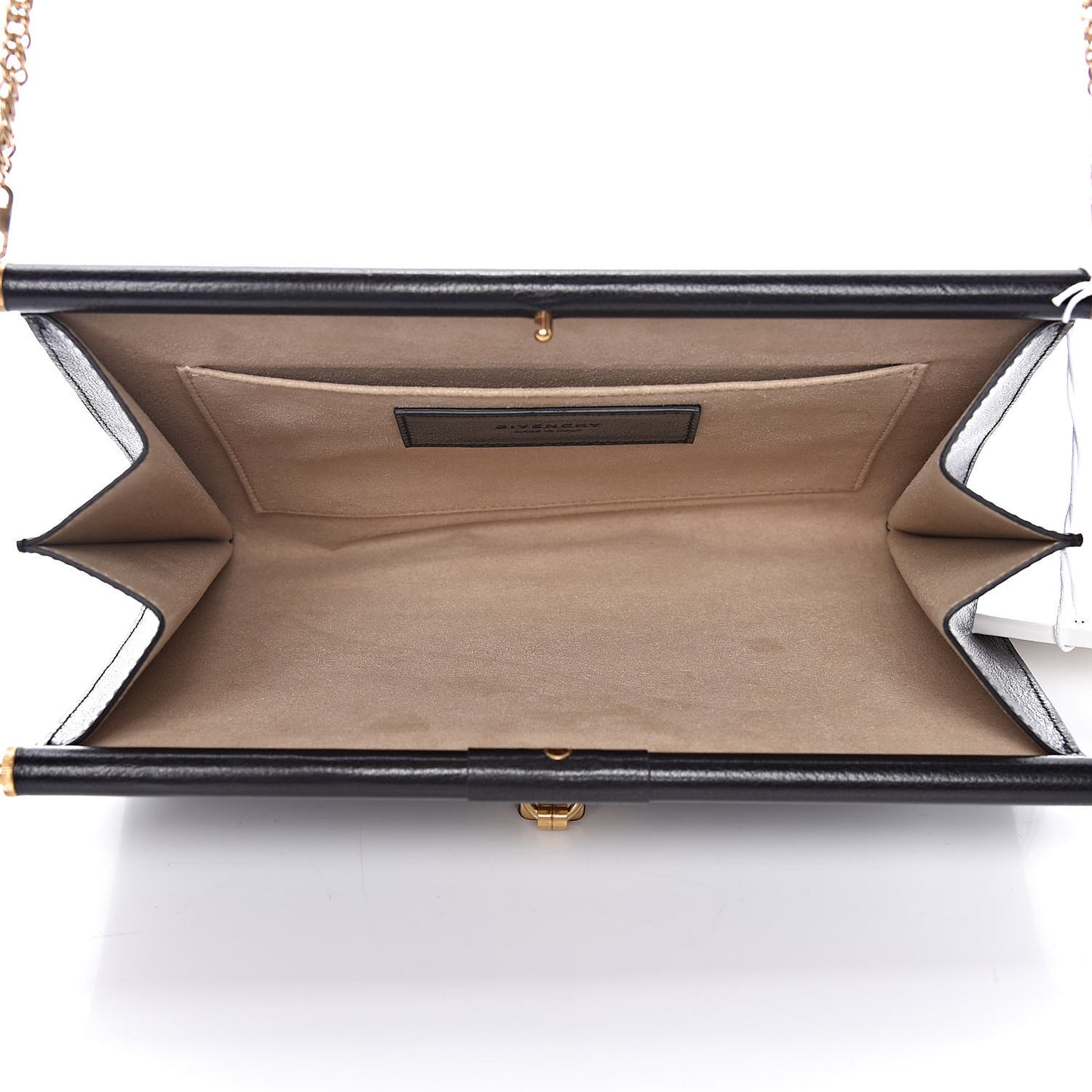Goatskin Quilted Medium Gem Bag Black