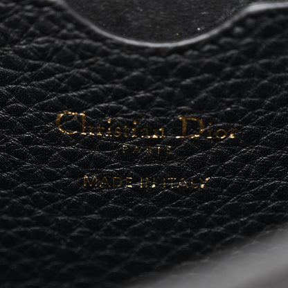 Christian Dior Grained Calfskin Large Bobby Flap Black 6 of 10
