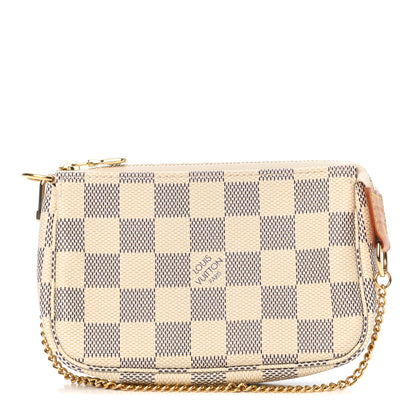 Louis Vuitton Damier Azur Mini Pochette Accessories 1 of 7