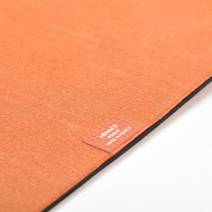 Hermes Togo Ulysse GM Notebook Cover Orange 6 of 8