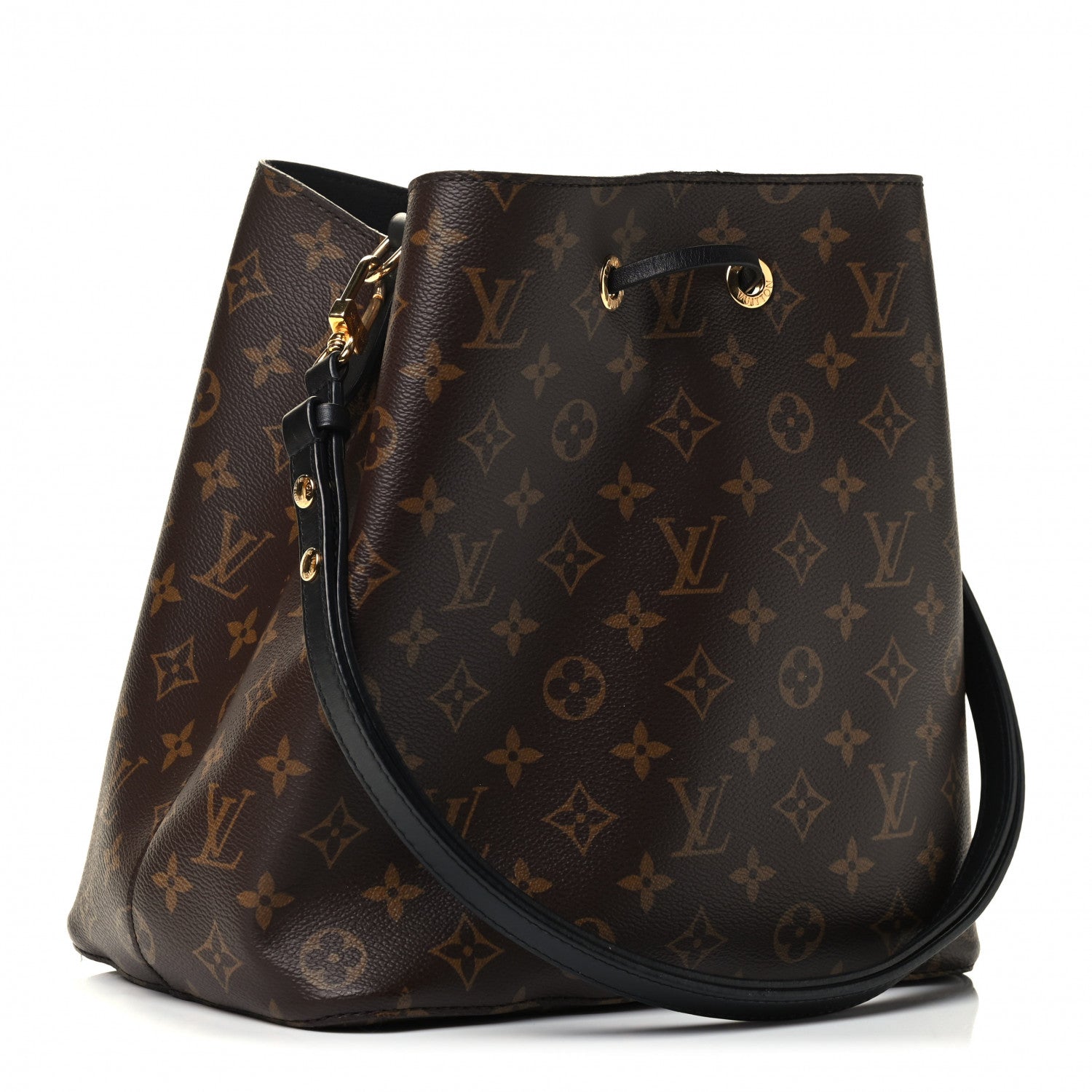 Louis Vuitton Monogram Neonoe MM Black 2 of 4