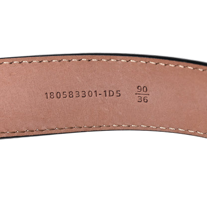 Fendi Vitello Dolce Belt 90 36 Black 9 of 14