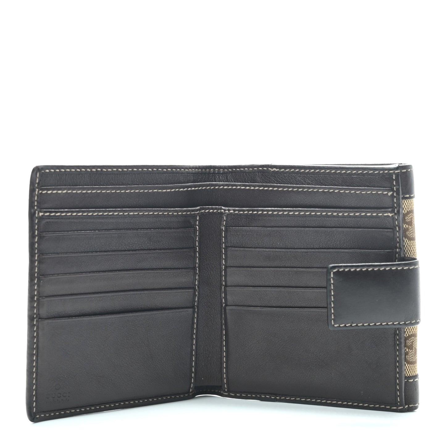 Monogram French Flap Wallet Dark Brown