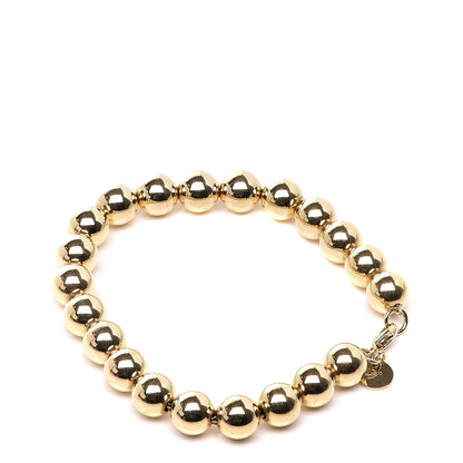 Tiffany 18K Yellow Gold 8mm HardWear Ball Bracelet 3 of 6