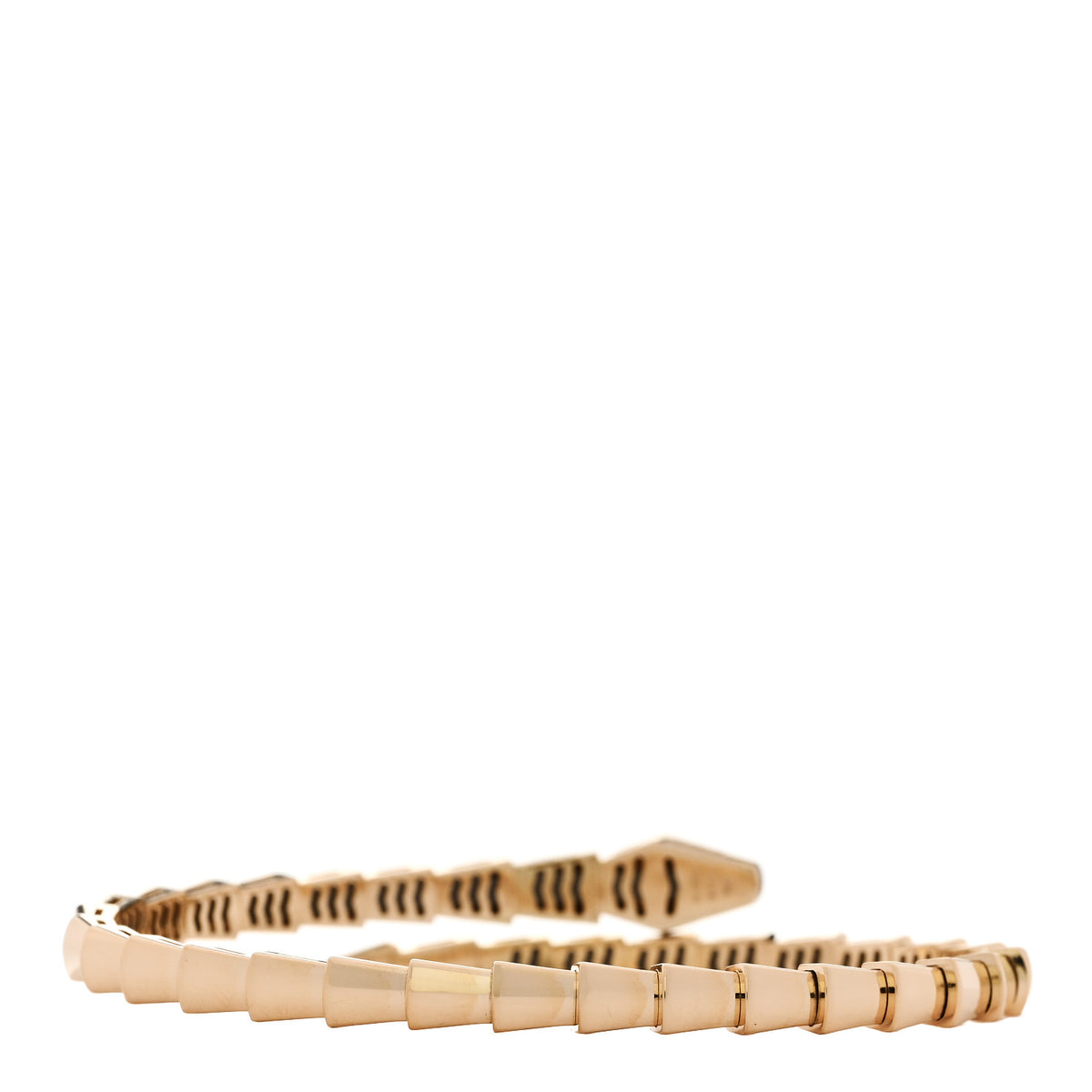 18K Yellow Gold Serpenti Viper Bracelet 17