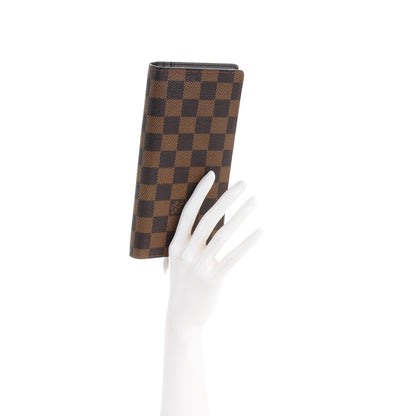 Louis Vuitton Damier Ebene Brazza Wallet 2 of 8