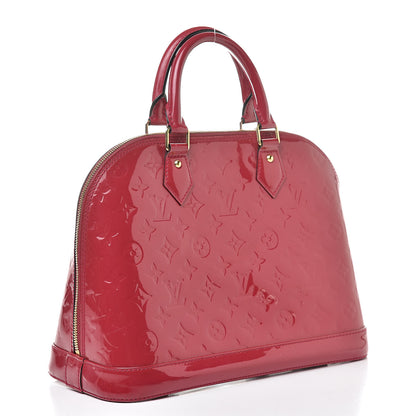 Louis Vuitton Vernis Alma PM Rose Indien 3 of 16