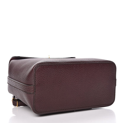 Mulberry Classic Grain Calfskin Mini Bayswater Backpack Oxblood 4 of 10