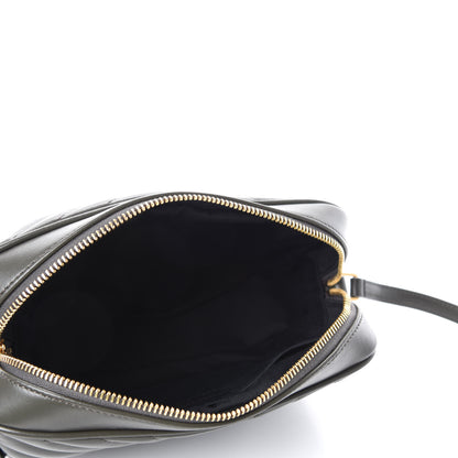 Saint Laurent Calfskin Matelasse Monogram Lou Camera Bag Sea Pebble 5 of 10