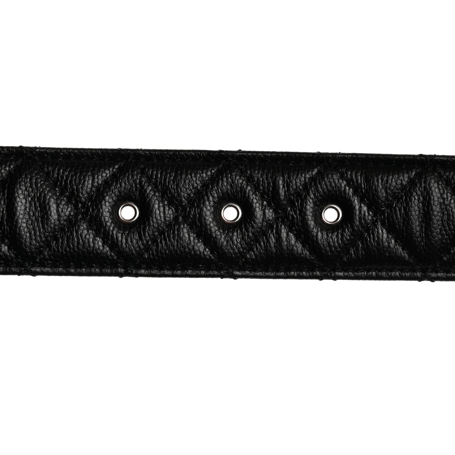 Chanel Caviar Quilted CC Chain Belt 95 38 Black 5 of 7