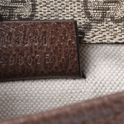 Gucci GG Supreme Monogram Neo Vintage Web Belt Bag Brown 7 of 7