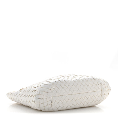 Bottega Veneta Nappa Intrecciato Small Capri Tote White 5 of 17