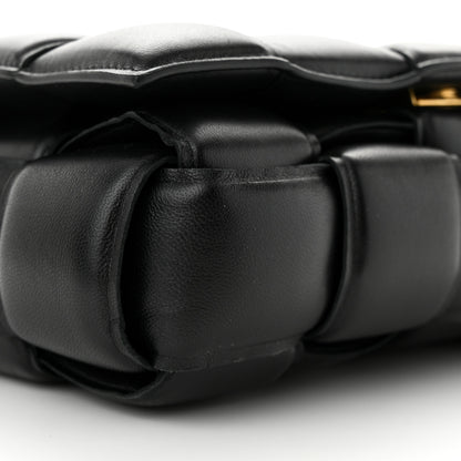 Bottega Veneta Nappa Maxi Intreccio Padded Cassette Crossbody Bag Black 8 of 9
