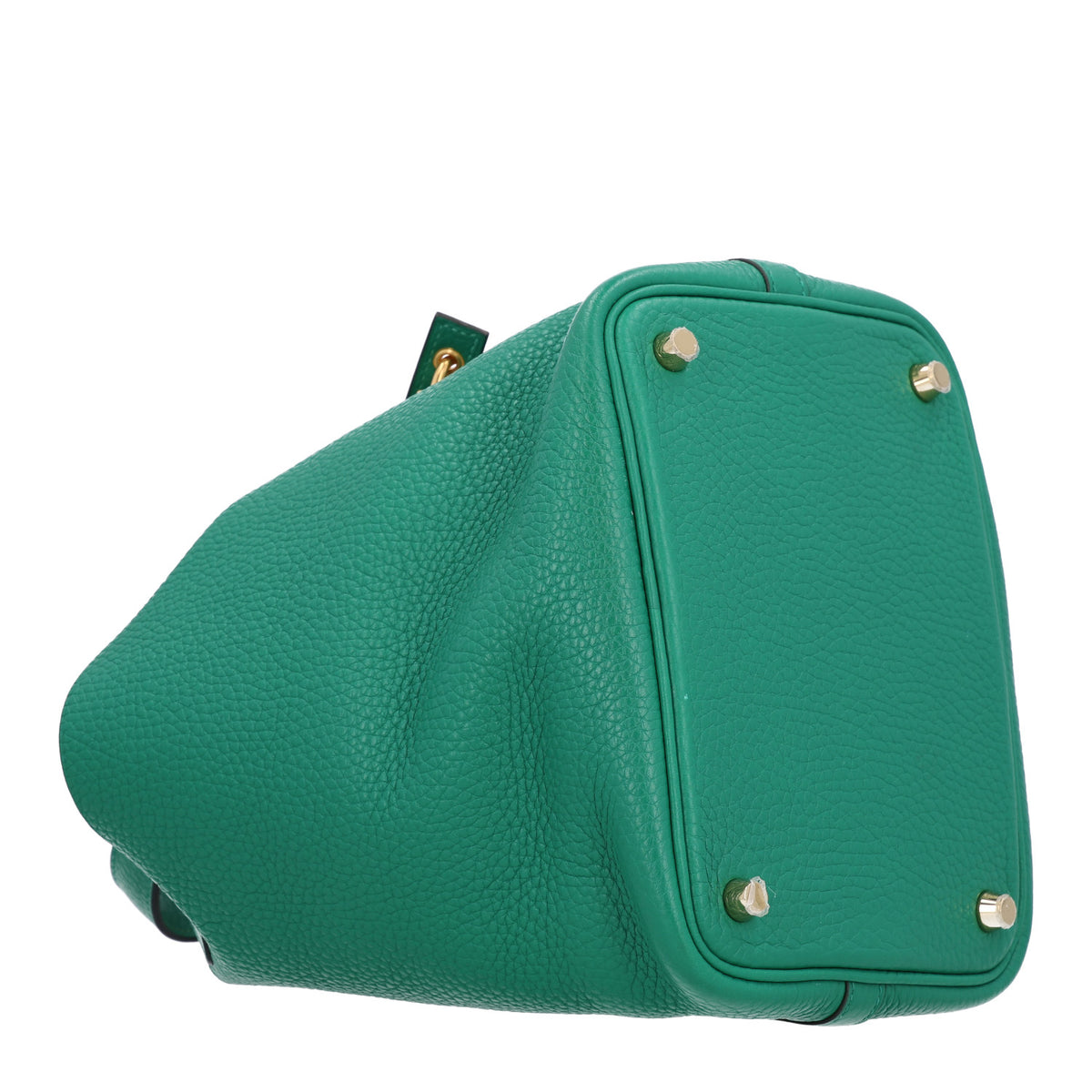 Hermes Taurillon Clemence Picotin Lock 18 PM Vert Vertigo 4 of 10