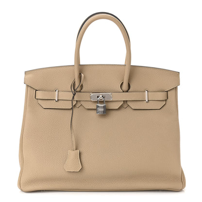 Hermes Togo Birkin 35 Trench 1 of 9