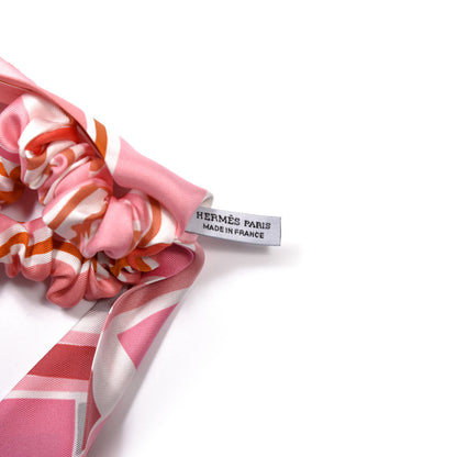 Hermes Silk Bella Twilly Scrunchie 2 of 3