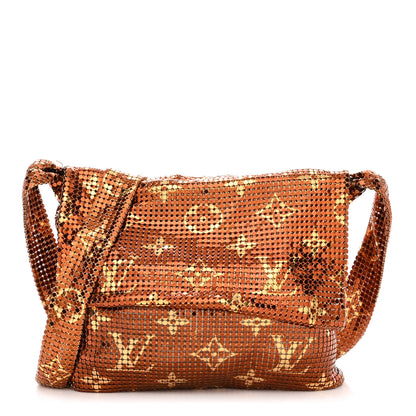 Louis Vuitton Monogram Mesh Metal Frances Gold 1 of 12