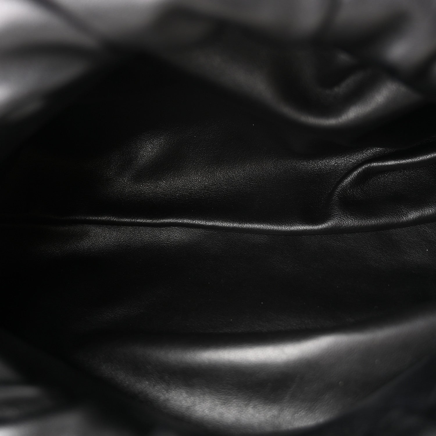 Bottega Veneta Calfskin The Pouch Chain Black 5 of 10