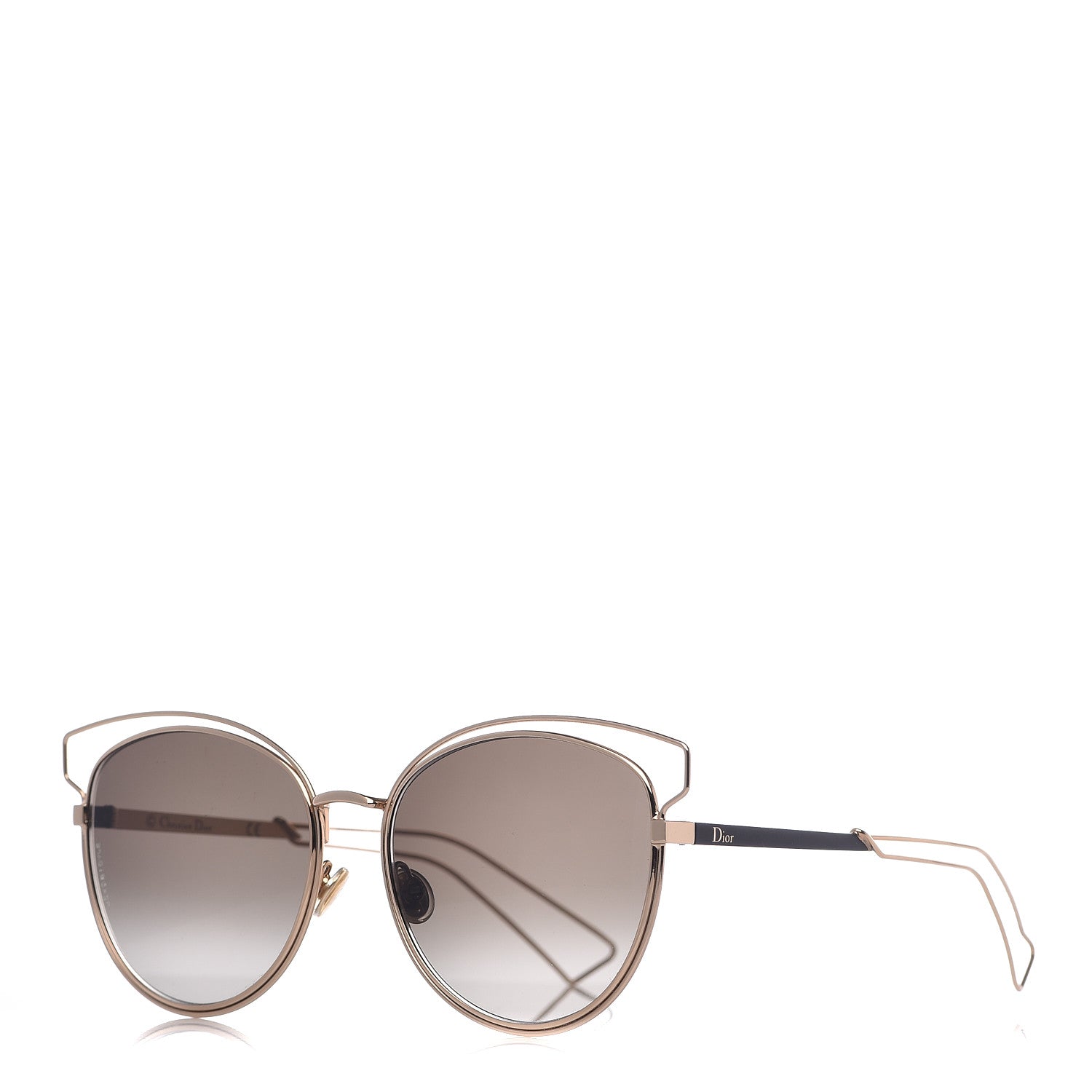 Christian Dior Metal DiorSideral 2 Sunglasses Gold 1 of 6
