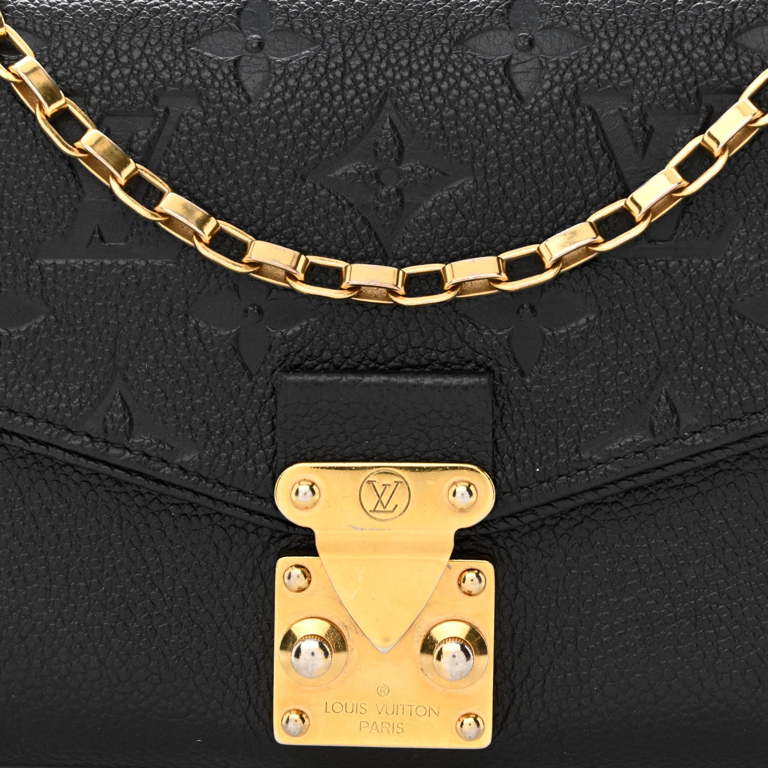 Louis Vuitton Empreinte Pochette Saint Germain Black 8 of 11
