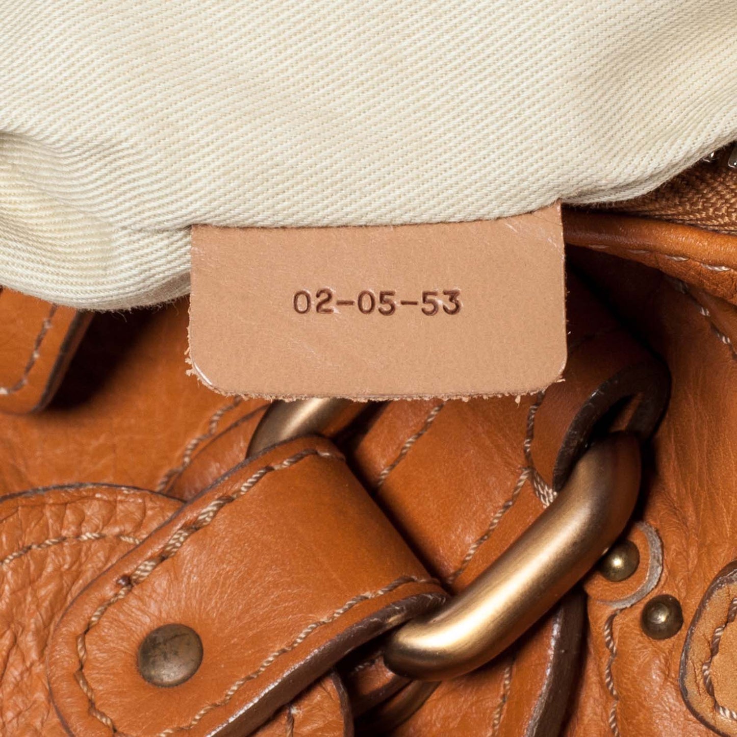 Leather Paddington Satchel Whiskey