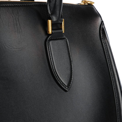 Alexander McQueen Calfskin Zip Up Heroine Tote Black 12 of 12