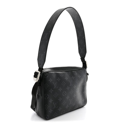 Louis Vuitton Taiga Monogram Eclipse Outdoor Messenger Black 3 of 10