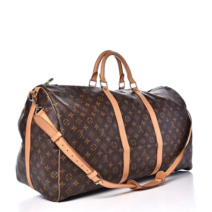 Louis Vuitton Monogram Keepall Bandouliere 60 3 of 16