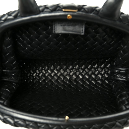 Bottega Veneta Nappa Intrecciato Small Padded The Handle Tote Black 8 of 19