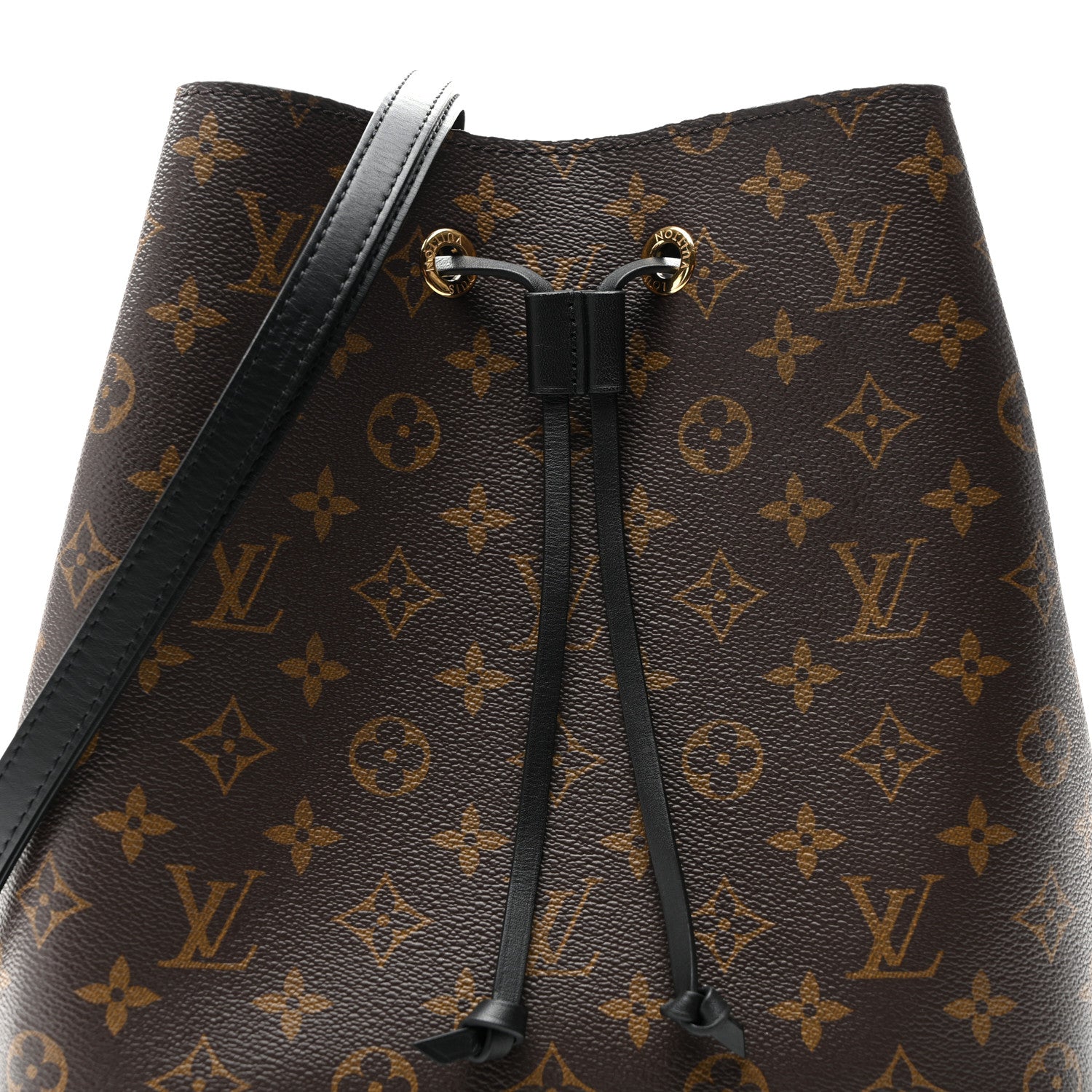 Louis Vuitton Monogram Neonoe MM Black 7 of 10