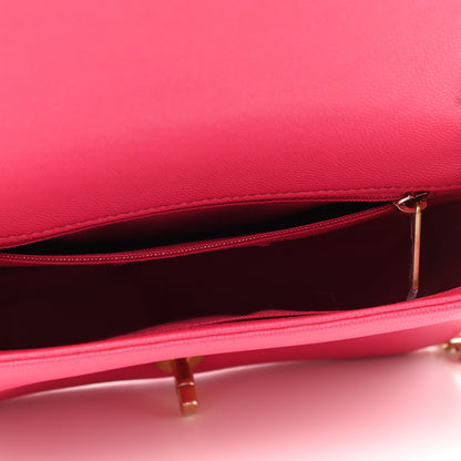 Chanel Caviar Quilted Small Fashion Therapy Flap Bag Dark Pink 5 of 10