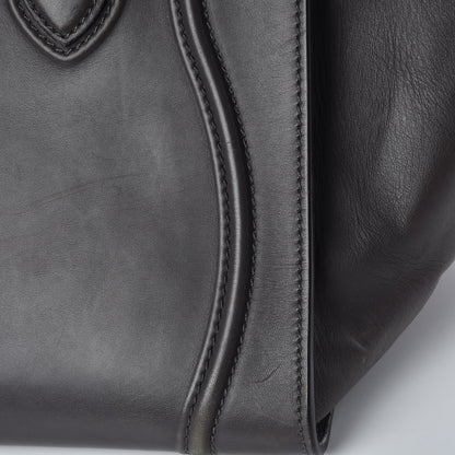 Celine Smooth Calfskin Medium Phantom Luggage Grey 10 of 11
