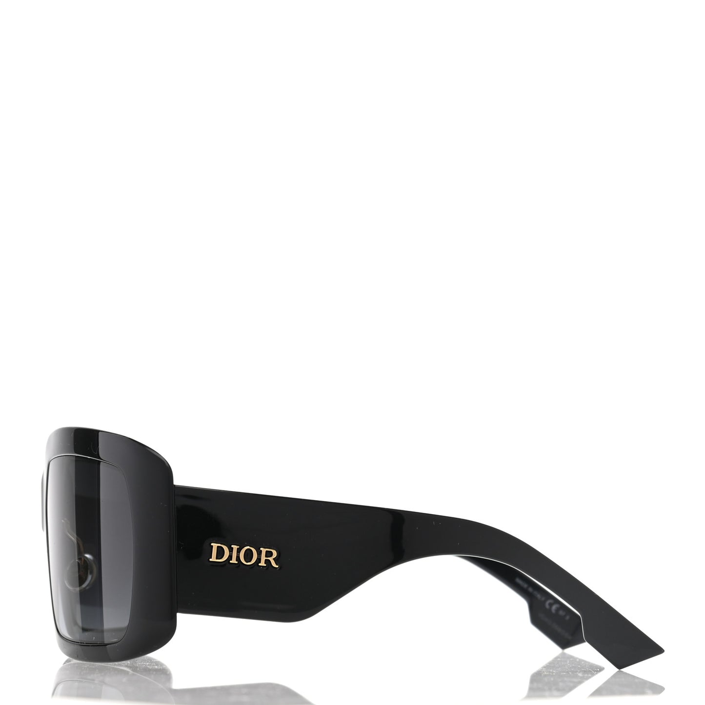 Acetate DiorSo Light 2 Shield Sunglasses Black