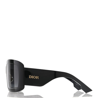 Christian Dior Acetate DiorSo Light 2 Shield Sunglasses Black 3 of 8