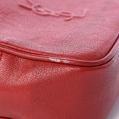 Saint Laurent Lambskin Lou Belt Bag Red 10 of 12